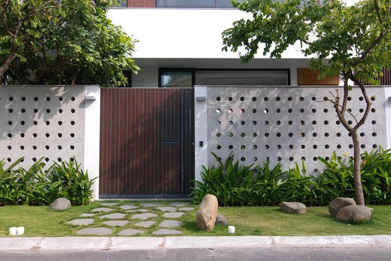 đá ốp tường rào đẹp