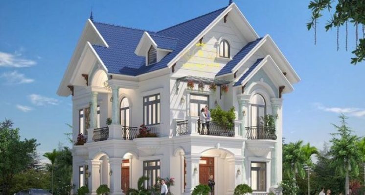 nhà vườn mái Thái