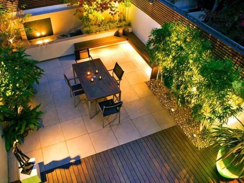  tiểu cảnh sân vườn 