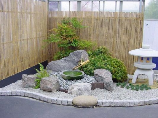 tiểu cảnh sân vườn