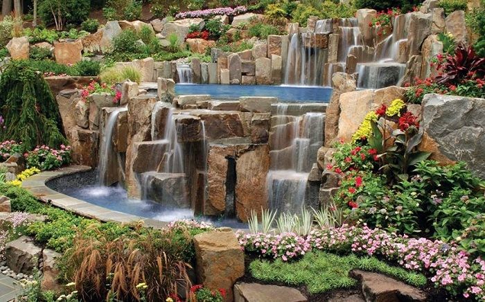 thác nước nhân tạo 1